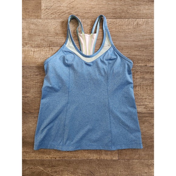 BROOKS Womens Running Racerback Tank Top Shirt Size Medium - Picture 1 of 4